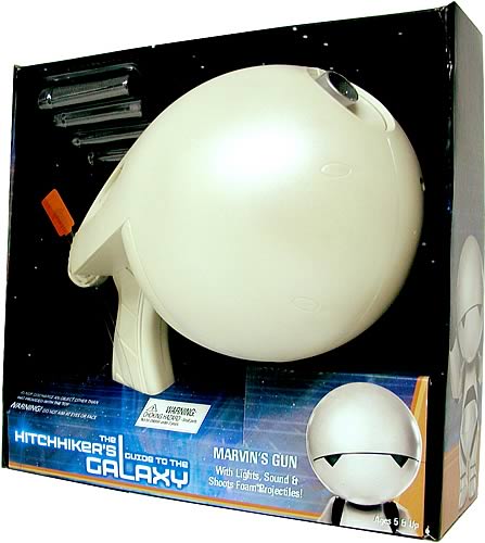 Hitchhiker`s Guide Toy Marvin Gun